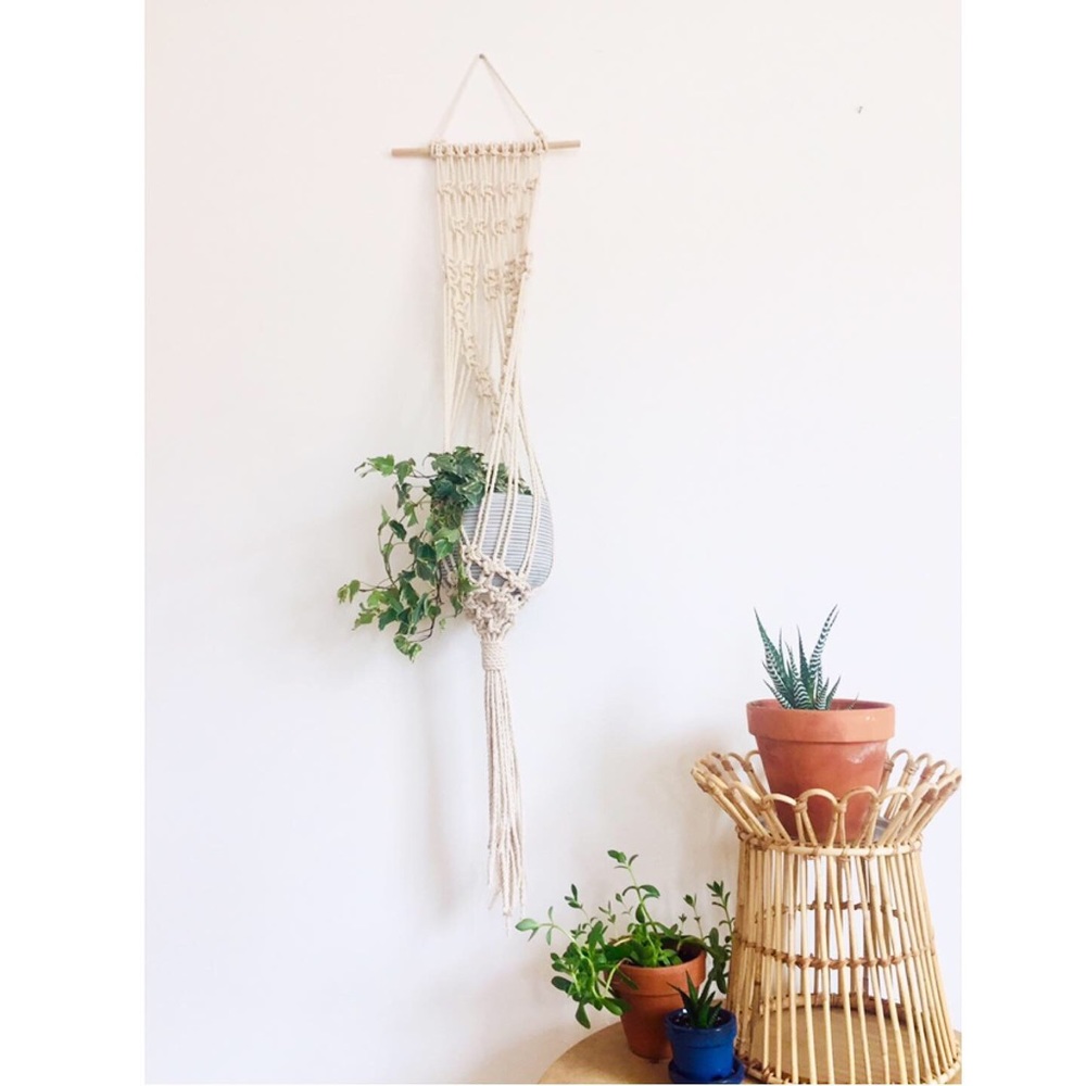Macrame Boho Plant Hanger